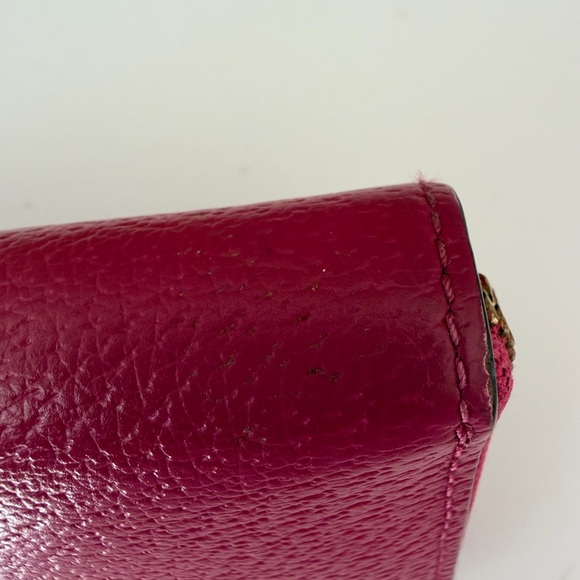 kate spade Pebbled Leather Long Wallet - Raspberry Pink - Picture 6 of 12